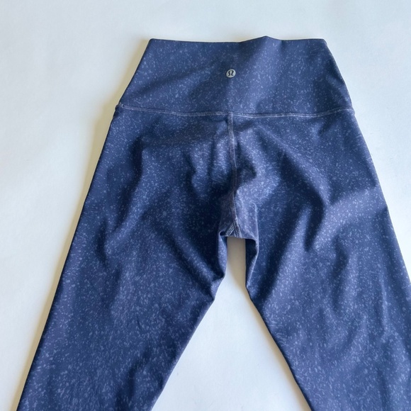 Lululemon Grey Blue Leggings size 4 - Picture 7 of 9